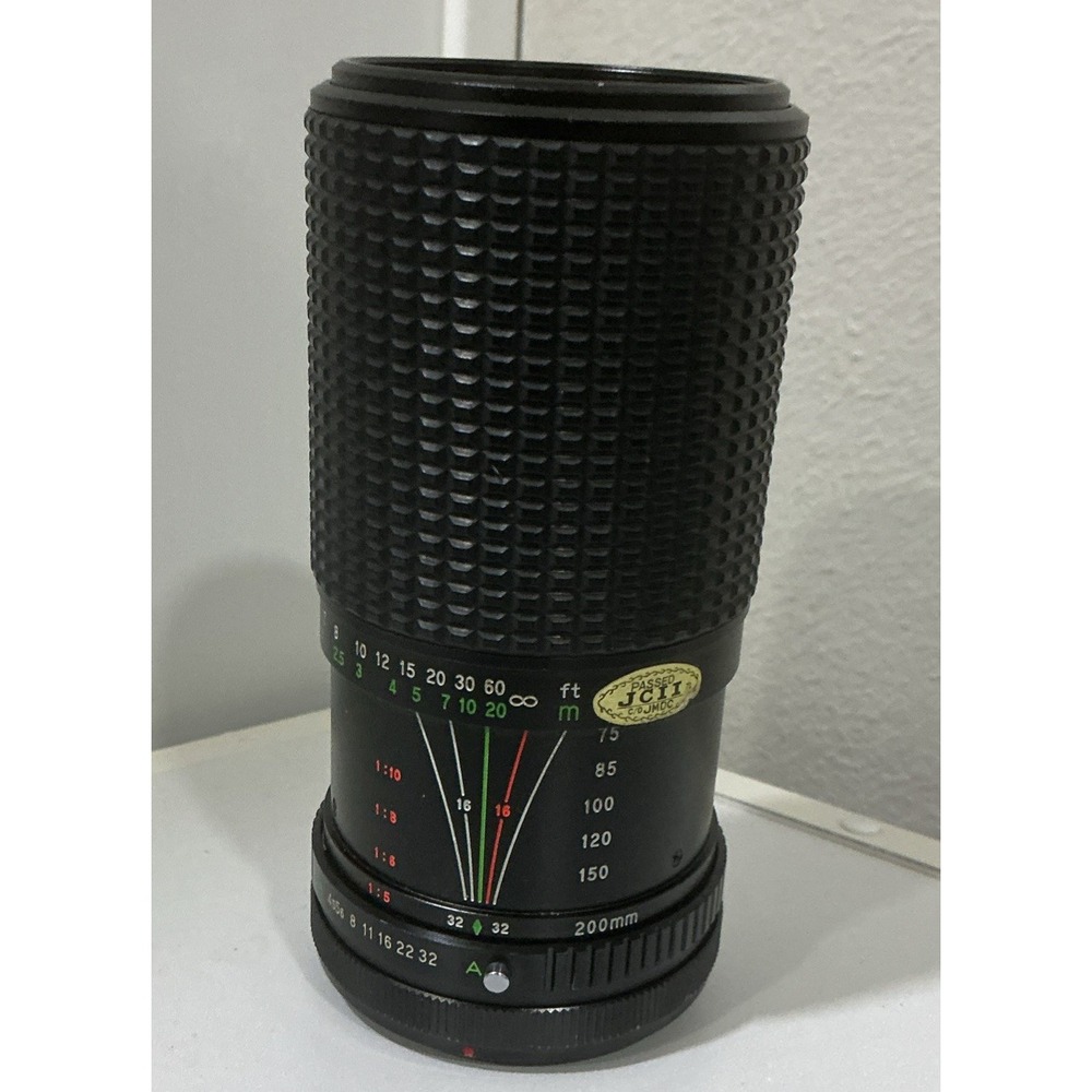 Five Star MC Auto Macro Zoom 75-200mm f4.5 Lens for Pentax K mount
